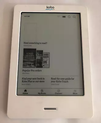 KOBO 6  E-Reader Tablet Model N905 In White/Blue 2GB • £16