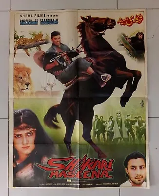 Shikari Haseena 2002 * LOLLYWOOD / BOLLYWOOD Poster * Shaan * Babar Ali * Action • $59.99