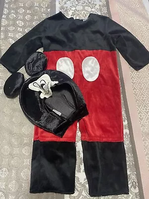 Disney Store Mickey Mouse Halloween Costume Baby Size 6-12mo Disneyland World • $14.99