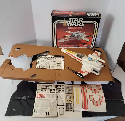 X-Wing Fighter 1978 STAR WARS Original COMPLETE 1ST Box INSERTS WORKING #3 • $479.99