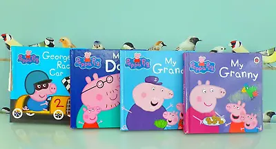 £6.50 • Buy 4x PEPPA PIG Baby Board Books By Ladybird Granny Grandpa Daddy Racing Car Book