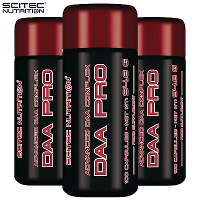 DAA PRO 100/200 Caps. Testosterone Booster Hormone Support D-Aspartic Acid Pills • $29.81