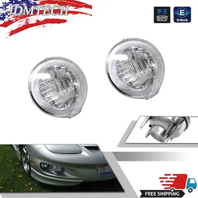 Clear Lens W/ Chrome Silver Front Turn Signal Lamps For 1998-02 Pontiac Firebird • $34.99