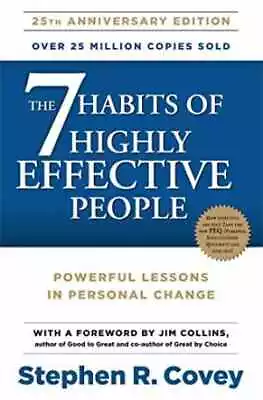 The 7 Habits Of Highly Effective People - Paperback By STEPHEN R COVEY - Good • $8.20