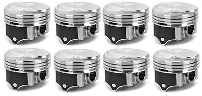 SILVOLITE Hypereutectic 14cc Dome Pistons/8 For Mercruiser/Chevy BB 454 7.4L 030 • $295.04