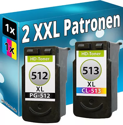 £34.90 • Buy XL Cartridges For Canon PG512 +CL513 Pixma MP240 MP260 MX320 MX330 IP2700 Ink