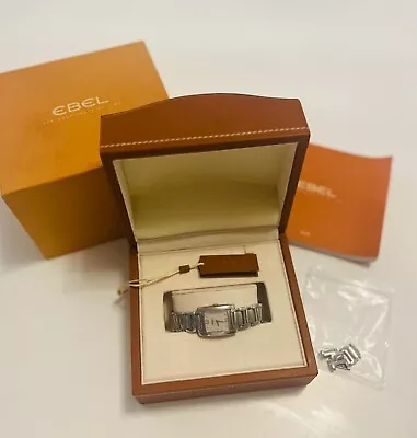 Ladies Ebel Brasilia Watch MOP Diamond Dial 9976M22/98500 Box And Papers • £600