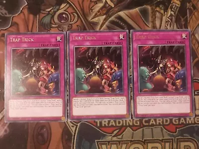 X3 PLAYSET Trap Trick TAMA-EN045 Rare Near Mint 1st Edition Yugioh • £1.45