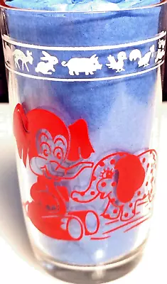 8 Vtg Kraft Swanky Swigs Cute Colorful Animals Juice Glasses  By Hazel Atlas • $53.33