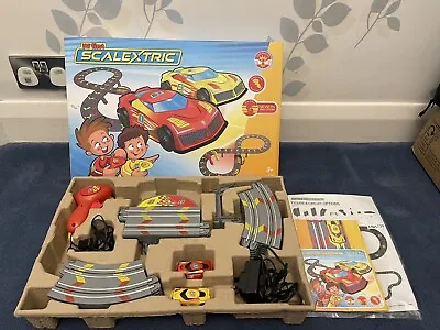 Scalextric My First Scalextric Set Battery Powered Race Set 1:64 ⭐️ See Video • £25.99