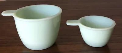 Gooseberry Patch Jadeite Measuring Cups : 1 Cup And 1/3 Cup • $15