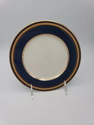 Mikasa Imperial Lapis Salad Plate Grande Ivory L2826 Japan 1982-2002 • $12