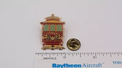 California CA Little League Baseball District 52 Trolley Car Tram Hat Lapel Pin • $9.99