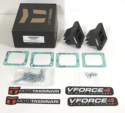 $204.97 • Buy Banshee V Force 4 Pair Reed Valve Cages VForce Reeds Yamaha YFZ 350 Four V4144-2