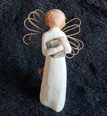 Willow Tree Angel Of Learning 1999 Angel With Book By Susan Lordi Demdaco • $4.47