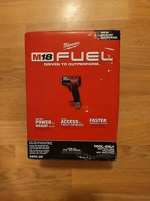 Milwaukee 2960-20 M18 FUEL 3/8 Mid-Torque Impact Wrench W/ Friction Ring • $174.50