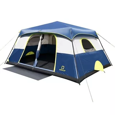 10 Person Instant Tent Outdoor Cabin Waterproof Family Portable Camp Shelter • $95.99