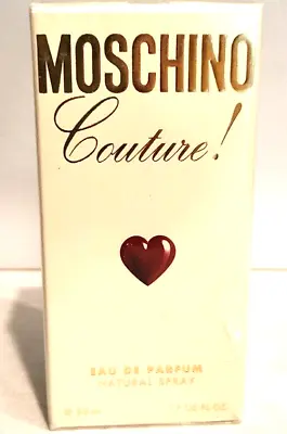 MOSCHINO Couture  1.7 Oz / 30 Ml Eau De Parfum Spray (Sealed Box) • $150