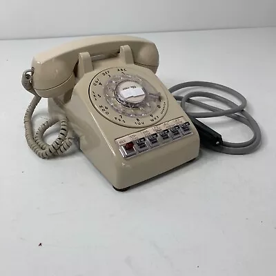 Vintage ITT 6 Line Button Key Rotary Dial Desk Phone Telephone - Multi-Line • $129.95