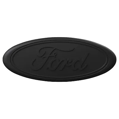 2  And 1-1/4  FORD 3D Logo Aluminum Tow Hitch Plug Cover Black SUV Truck Car • $19.99