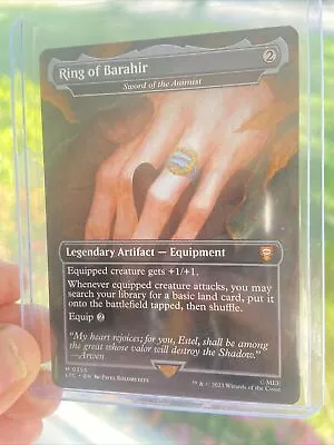 MTG Ring Of Barahir - Sword Of The Animist Commander: The Lord Of The Rings:... • $8