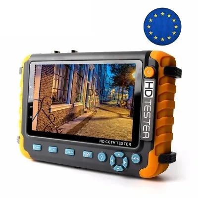 5inch HD CCTV Tester Monitor Support 8MP TVI/AHD 8MP CVI Camera HDMI/VGA Input • $142.95