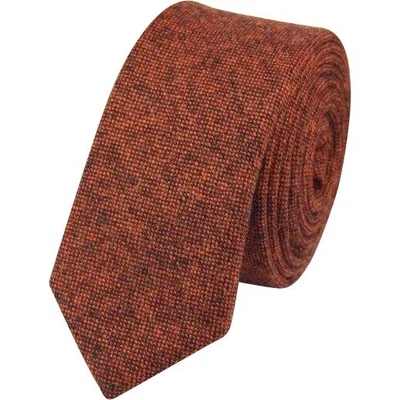 £18 • Buy Burnt Orange Skinny Wool Tie