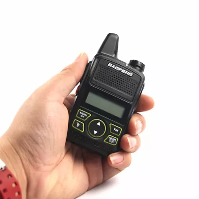 Mini Handheld Baofeng Walkie Talkie UHF 65-108Mhz Radio Long Range Intercom • £21.39