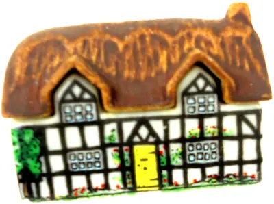 Wade England  Whimsey On Why  Pump Cottage Set 1 #1 Porcelain Miniature Building • $29.97