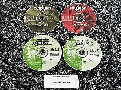 Command & Conquer Tiberian Sun + Renegade - PC Game / Discs With CD Key • $19.99