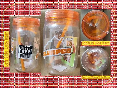 2014 7-11 Slurpee Orange Mason Jar Mug Cup NEW SEALED • $30