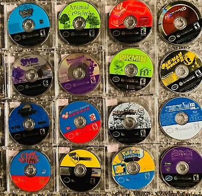 Nintendo Gamecube Video Games Clean & Tested Choose Your Favorite!! • $16.88