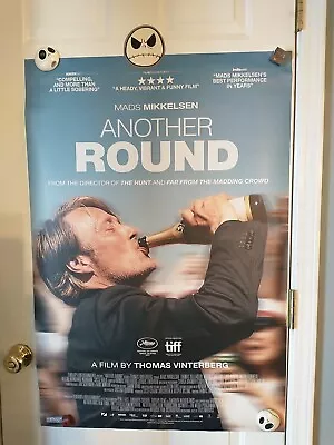Another Round Movie Poster 27x40 Inches Mads Mikkelsen • $25