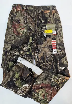 Cargo Mossy Oak Camouflage Pink 28x32 Womens Break-Up Size M Hunting Pant Button • $38.88