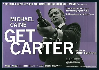 Michael Caine Get Carter Repro Film POSTER #1 • £10.99