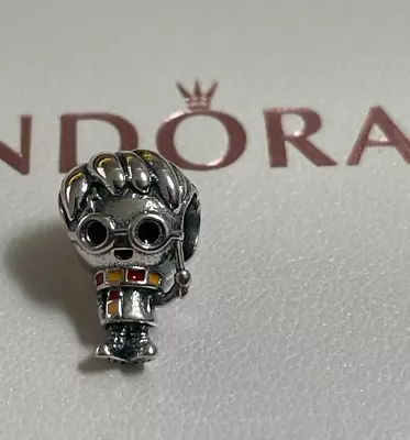 Authentic Genuine PANDORA Harry Potter Charm 798626C01 Retired Brand New • $55