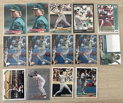 Mark Mcgwire Card Lot Of 14 Cards Oakland A’s Legend-MLB • $5.99