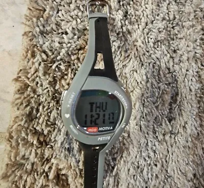 MIO Motiva Petite Heart Rate Monitor Calorie Manag Women's Watch  • $19.99