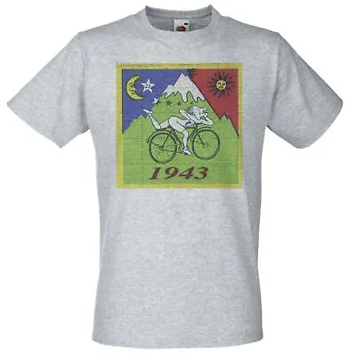 Unisex Grey Albert Hofmann 1943 LSD Acid Swiss Chemist T-Shirt • £12.95