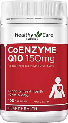 Coenzyme Q10 150Mg - 100 Capsules Red | Supports Heart Health • $36.89