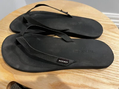 $165 • Buy Hermes Mens Sandals / Flip Flops Size 9 US 