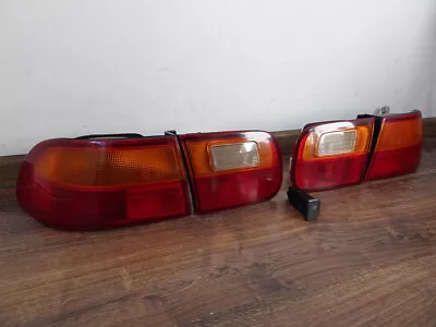 Euro Honda Civic 92 -95 Taillights Rear Fog EG EG9 Ferio Sir Si Vti JDM EJ EDM • $220