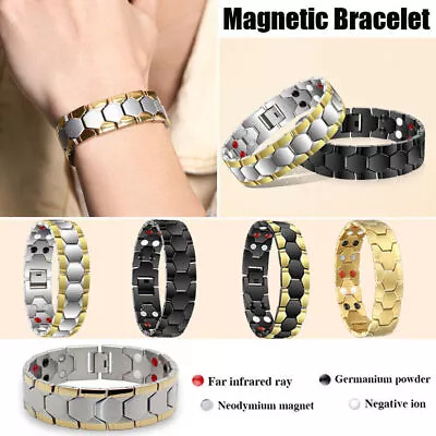 Magnetic Healing Therapy Women Men Bracelet Weight Loss Pain Relief Arthritis • $9.99