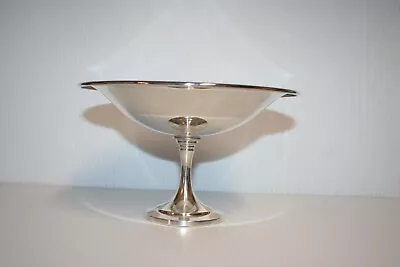 Oneida Silversmiths Silverplated Holloware Compote Candy Dish Bowl Pedestal Base • $8.50