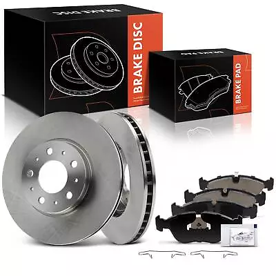 6Pcs Front Disc Rotors Ceramic Brake Pad For Volvo C70 98-04 S70 V70 850 280mm • $77.99