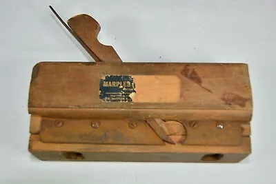 Vintage Marples  Moving Fillister Plane With Part Of Original Label B B Stamp • $34.86