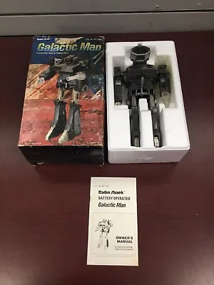 Radio Shack Galactic Man Tandy Shackwave Boxed W/ Manual 60-1065 (Figure Unused) • $224.95