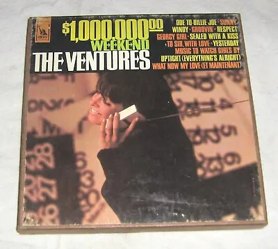 The Ventures $1000000 WeekendReel To Reel 4 Track 7 ½ IPS StereoSurf Music • $45