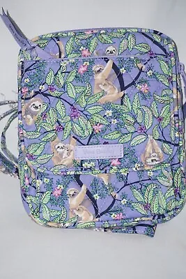 Vera Bradley Mini Hipster RFID Crossbody Bag HANGING AROUND PURPLE NWT • $49.45