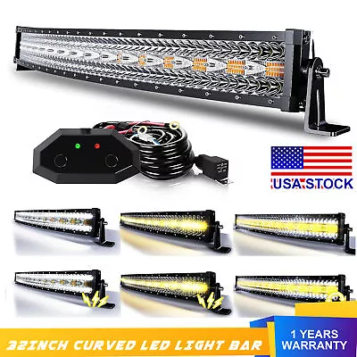 32inch LED Light Bar Spot Flood Combo Offroad Driving Work For Truck SUV 32  • $89.99